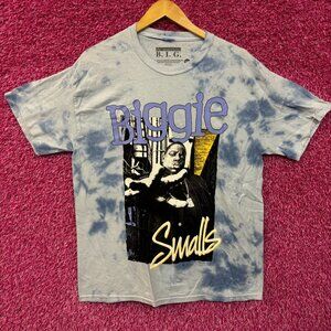 The Notorious B.I.G. Biggie Smalls Born Again Rap Tie Dye tshirt size M